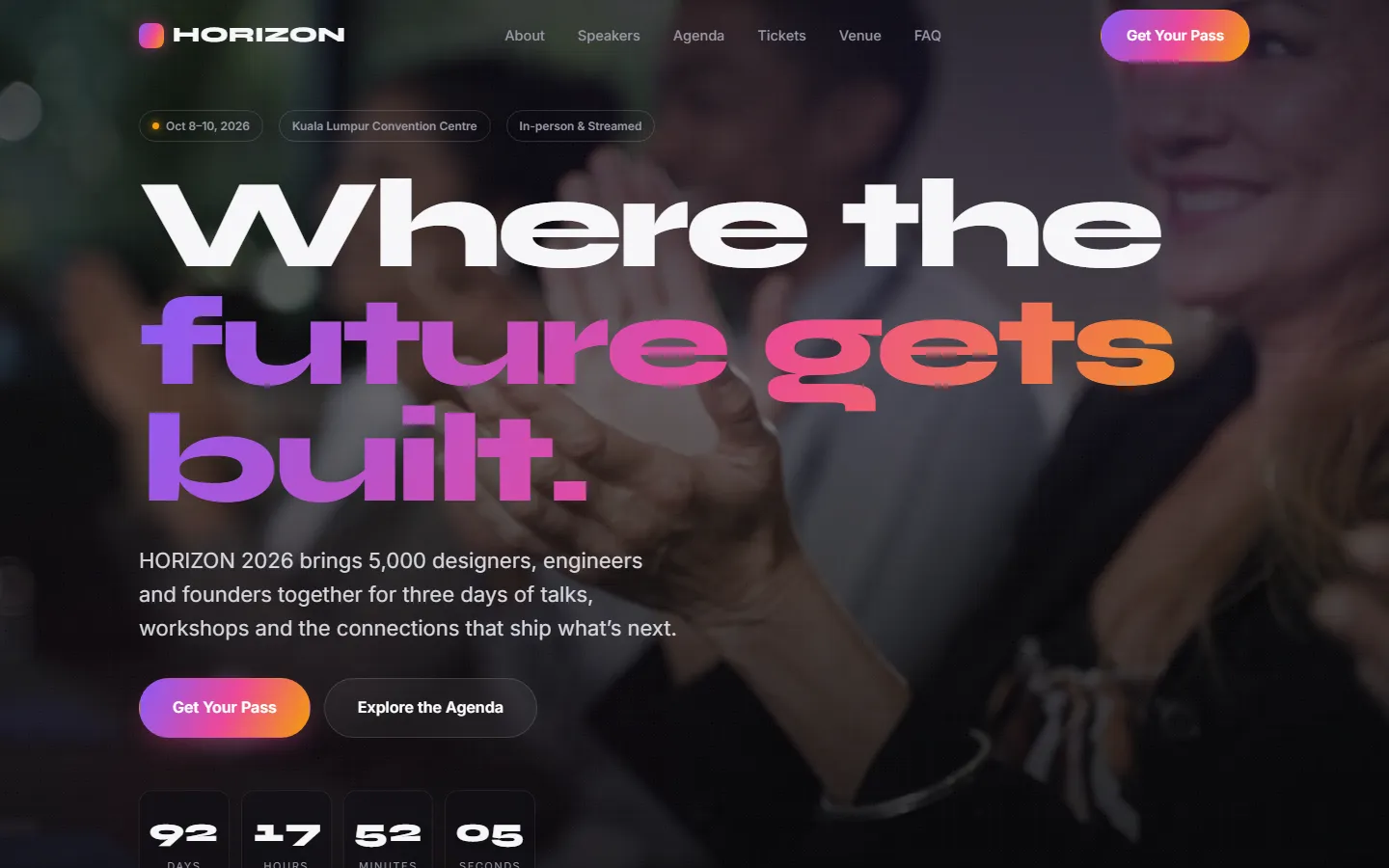A launch site built to sell out