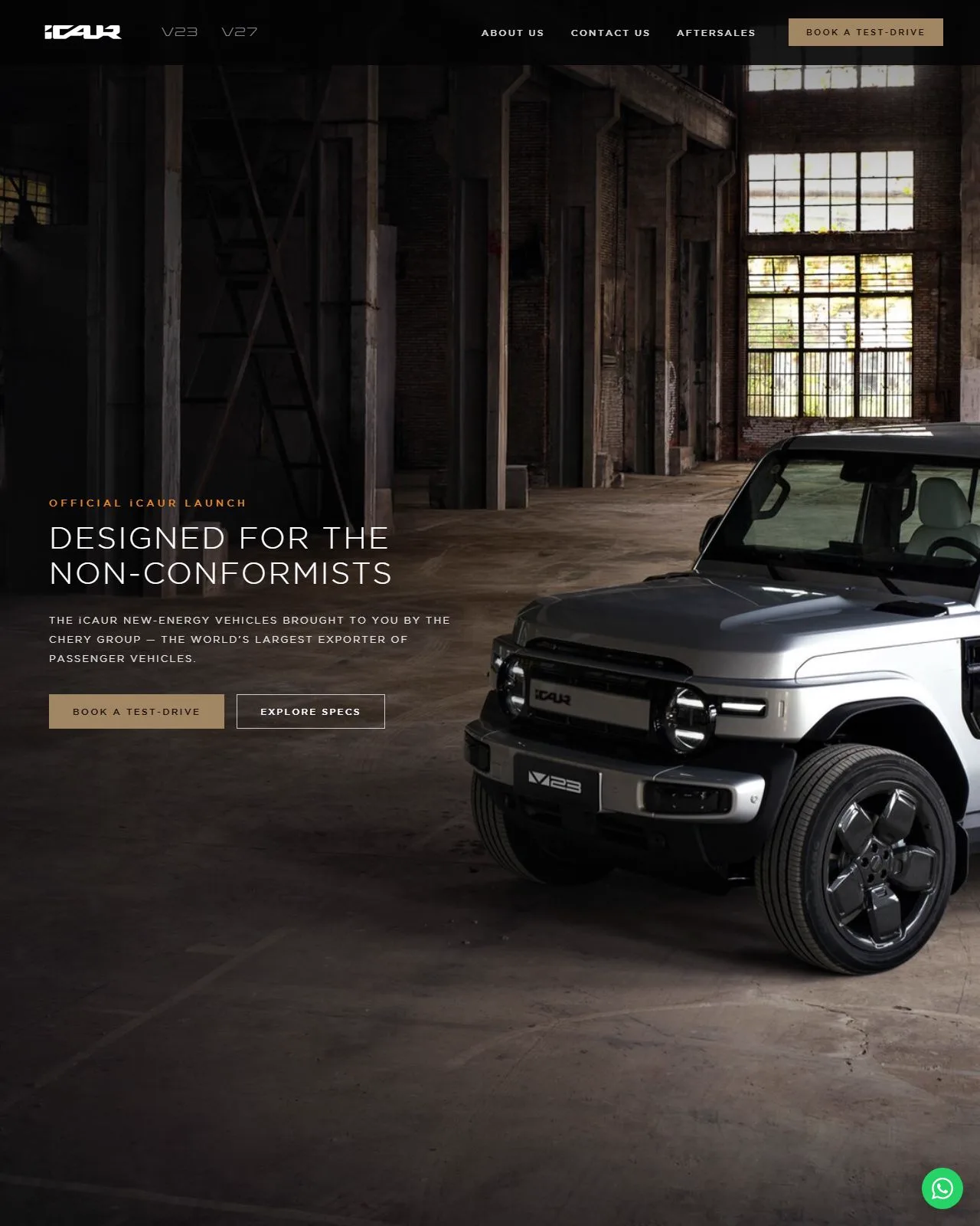 iCAUR — website design by Perfect Design