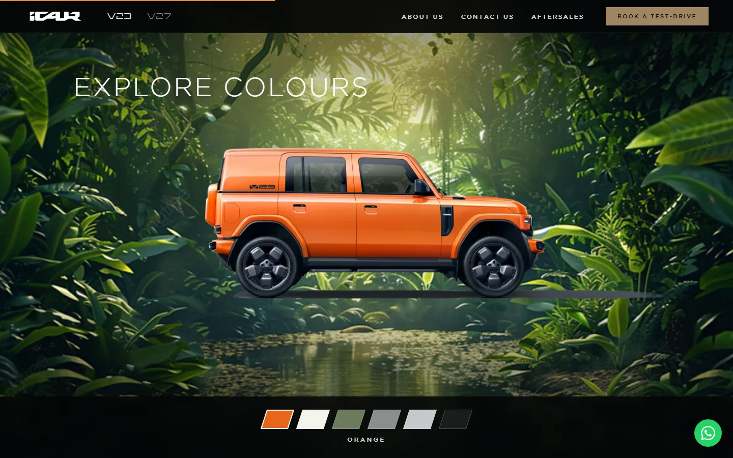 Explore Colours — the car and its world change together